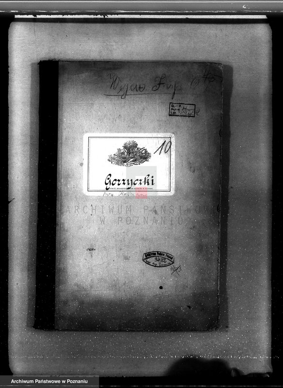 Obraz 4 z jednostki "Plan urządzania gospodarstwa leśnego dla lasu majętności Gorzyczki powiat kościański"