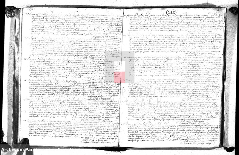 image.from.unit.number "Księga Duplikat urodzonych, zaślubionych i zmarłych parafii wigierskiey z roku 1826"