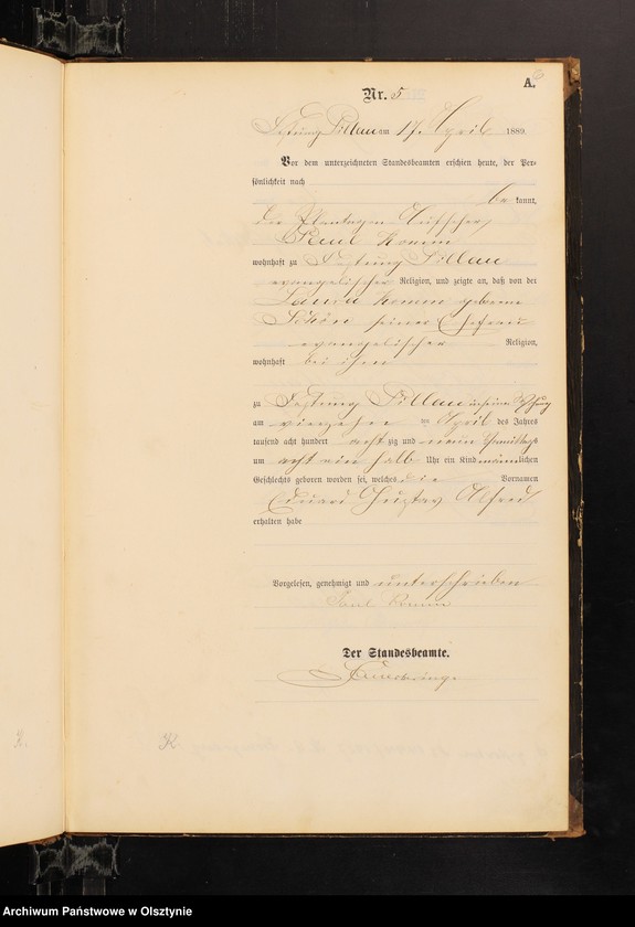 image.from.unit.number "Geburts-Haupt-Register Nr 1 - 14"