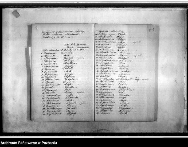 Obraz 8 z jednostki "Protokolarz zebrań, statut"