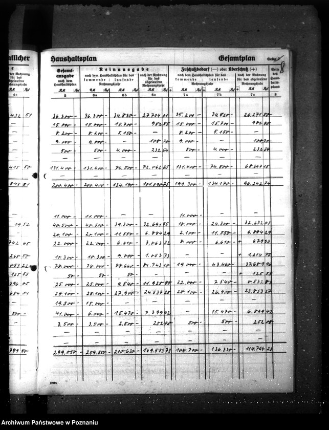 Obraz 12 z jednostki "Haushaltsplan und Haushaltssatzung der Stadt Krotoschin"