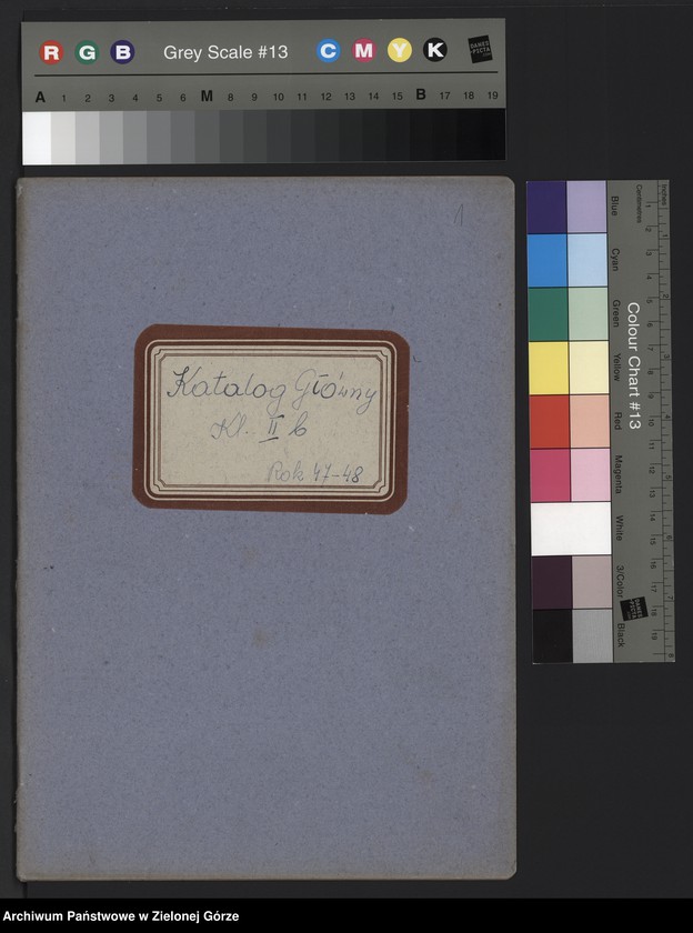 image.from.unit.number "Państwowe Gimnazjum i Liceum w Zielonej Górze -Katalog główny -klasa II b - rok szkolny 1947/1948"