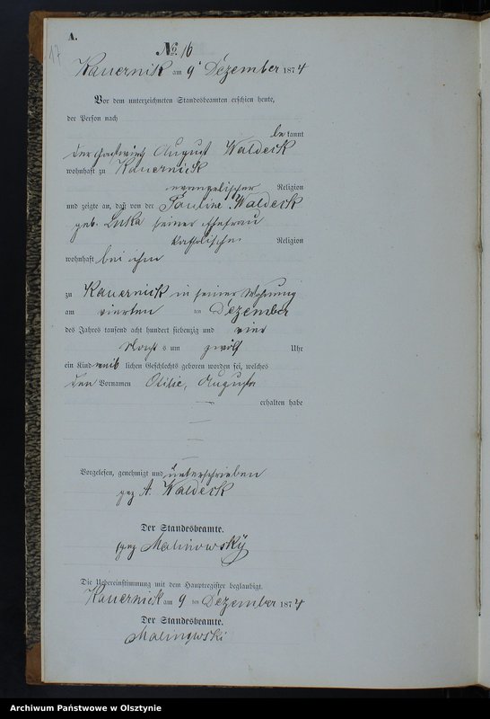 image.from.team "Urząd Stanu Cywilnego w Kurzętniku pow. nowomiejski"