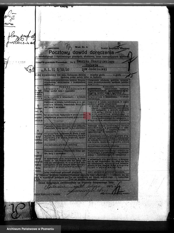 Obraz 19 z jednostki "Majętność leśna Sokołowice powiat kościański"