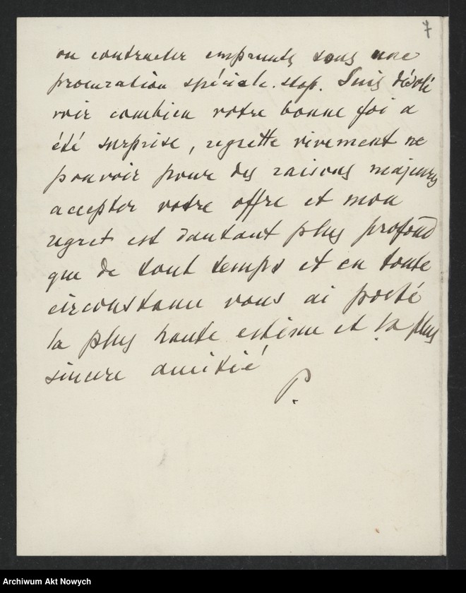 image.from.unit.number "Korfanty Wojciech; Załączniki: a) telegram I. J. Padewskiego do W. Witosa; b) zaproszenie, dotyczy "Rzeczypospolitej"; L.23 (odpowiedzi - rękopisy, maszynopisy)"