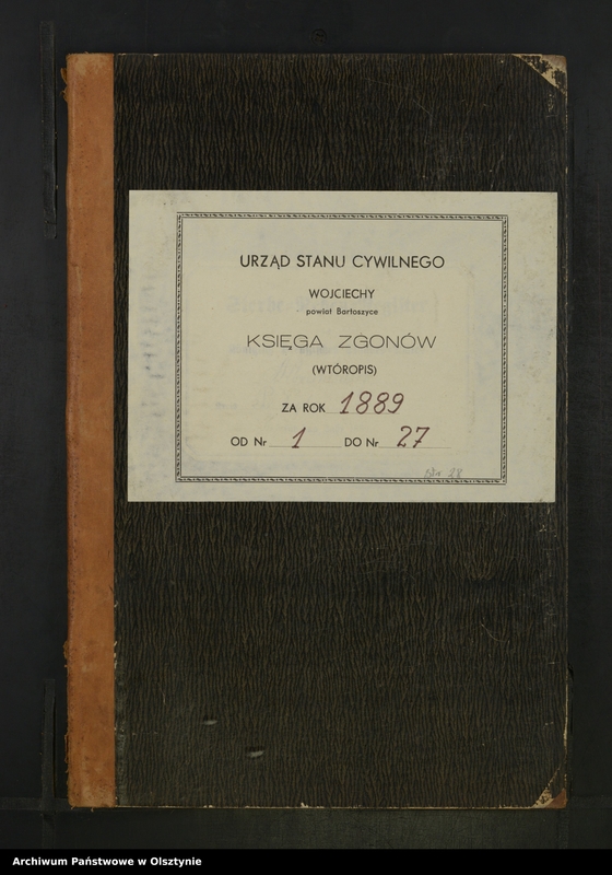 image.from.unit.number "Sterbe-Neben-Register Nr 1 - 27"