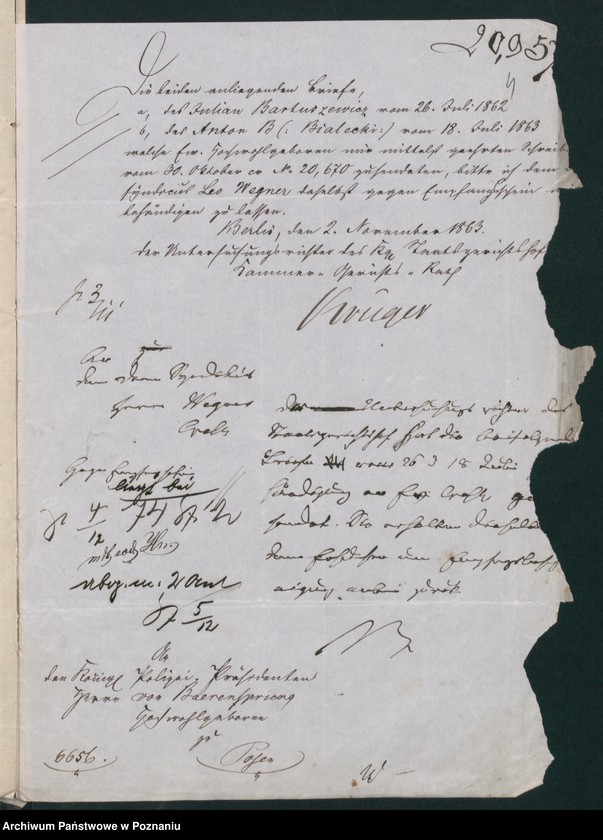 Obraz 9 z jednostki "A. betr. den Domsyndicus Leo Wegner"