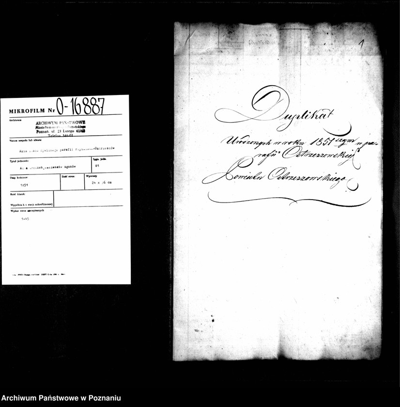 image.from.unit.number "Duplikaty zaślubionych, urodzonych, zmarłych"