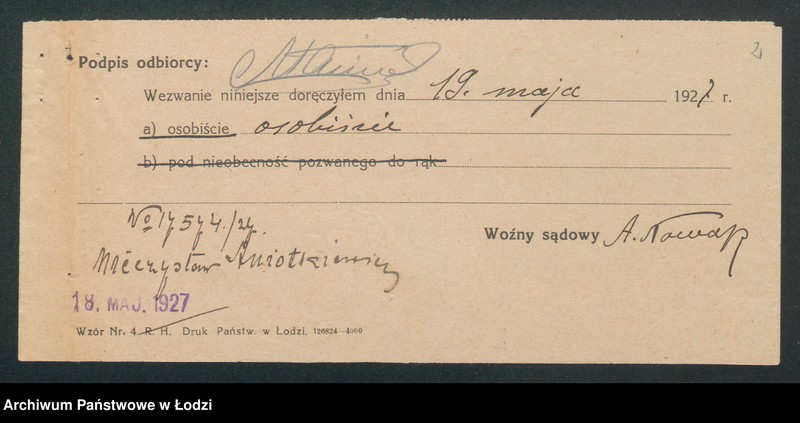 Obraz 4 z jednostki "Mieczysław Aniołkiewicz- sprzedaż wyrobów tytoniowychi towarów pokrewnych"