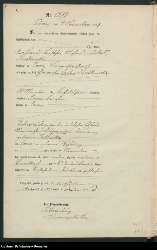 Obraz 5 z jednostki "Księga zgonów t. IV"