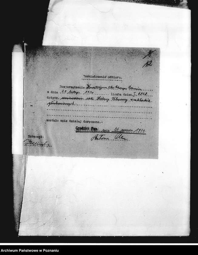 Obraz 15 z jednostki "[Dzieci upośledzone- skierowanie na naukę do zakładów specjalnych]"