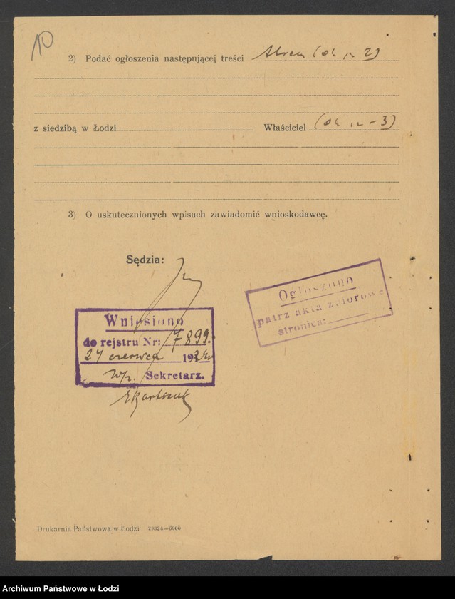 Obraz 12 z jednostki "Abram Friedman- sprzedaż maszyn do szycia"