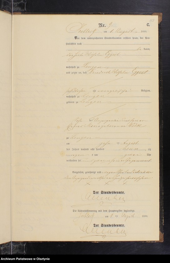 image.from.unit.number "Sterbe-Neben-Register Nr 1 - 10"