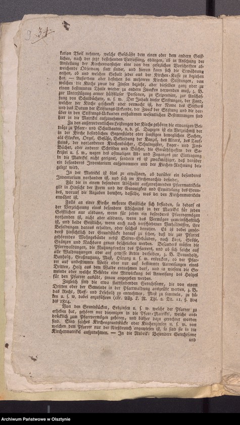 image.from.unit.number "Verordnungen verschiedenen Inhalts in kirchlichen und geistlichen Sachen [Rozporządzenia dotyczące spraw kościelnych]"