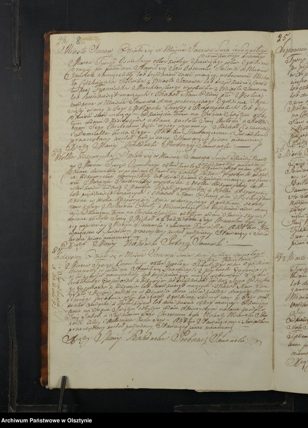 image.from.unit.number "Akta Urodzenia, Małżeństw, Zeyścia Parafij Janowskiej Powiatu Przasnyskiego Gubernij Płockiej z Roku 1849"