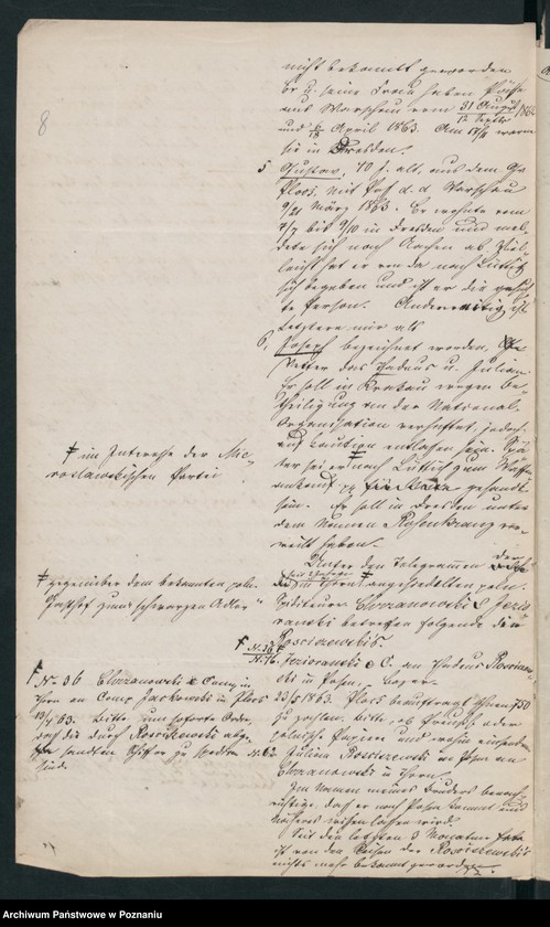 Obraz 11 z jednostki "A. betr. Familie Rościszewski /Rosenkranz/"