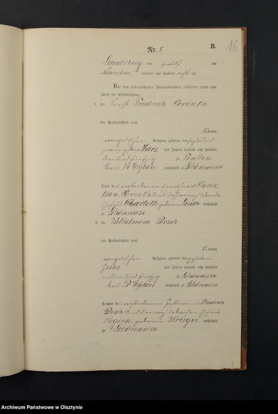 image.from.unit.number "Heiraths-Neben-Register Nr 1 - 8"