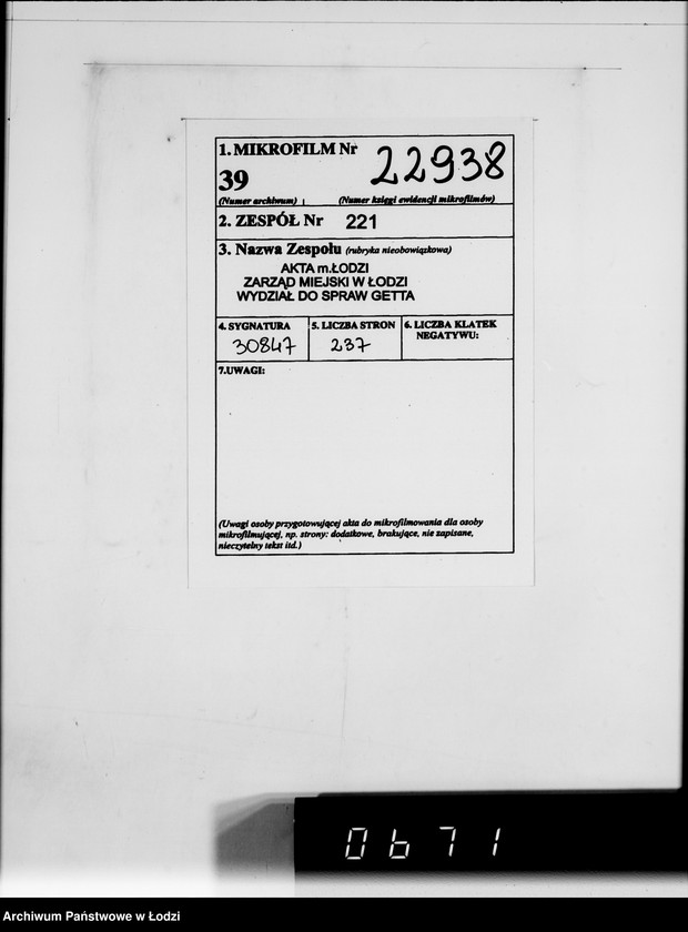 Obraz 2 z jednostki "F-ma St.Weilbach Litzmannstadt II Warenverwertung an den Juden Ältesten. 300 Stck.Teppiche"