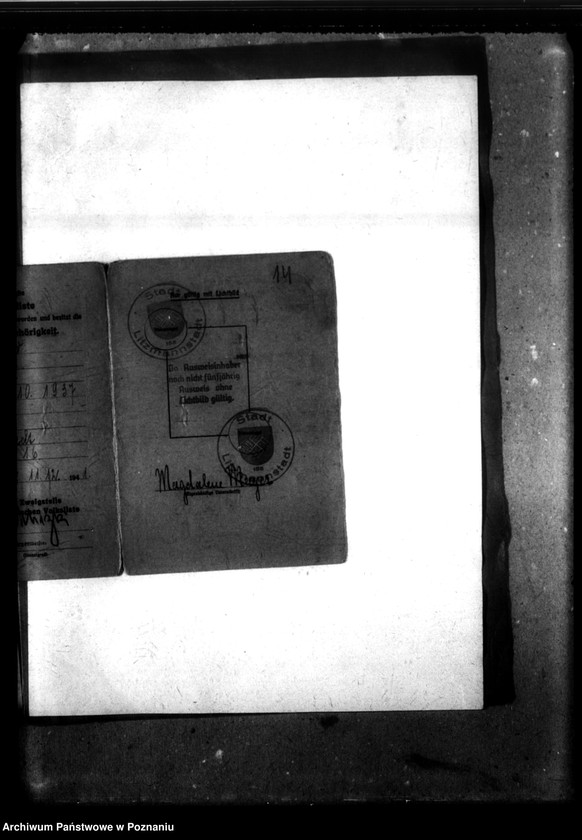 Obraz 19 z jednostki "[Akta personalne wychowanki Ruth Else Mager, ur. 3 XI 1937]."