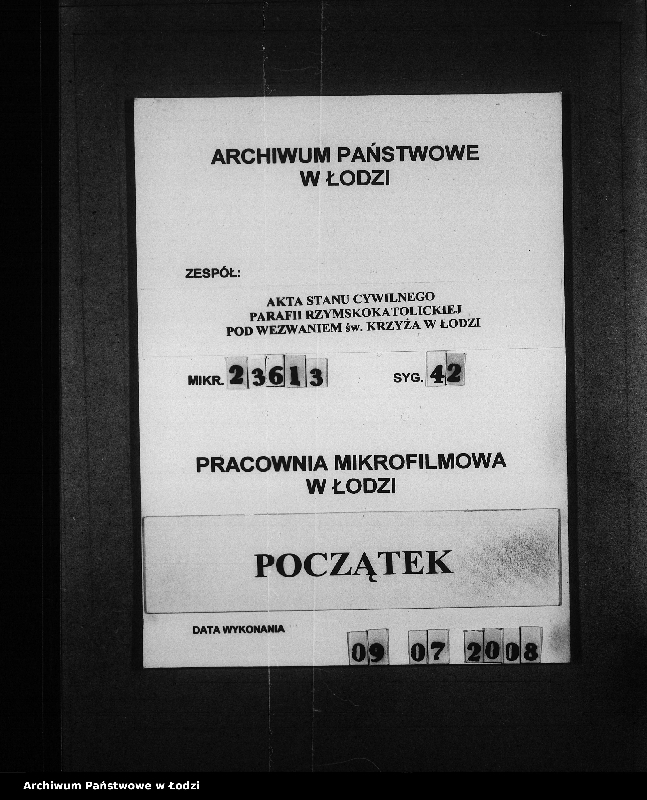 Obraz 1 z jednostki "Akta urodzeń"