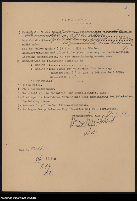 Obraz 19 z jednostki "Bracia Feitlowicz, Gutgold i Waldman- artykuły spożywcze"