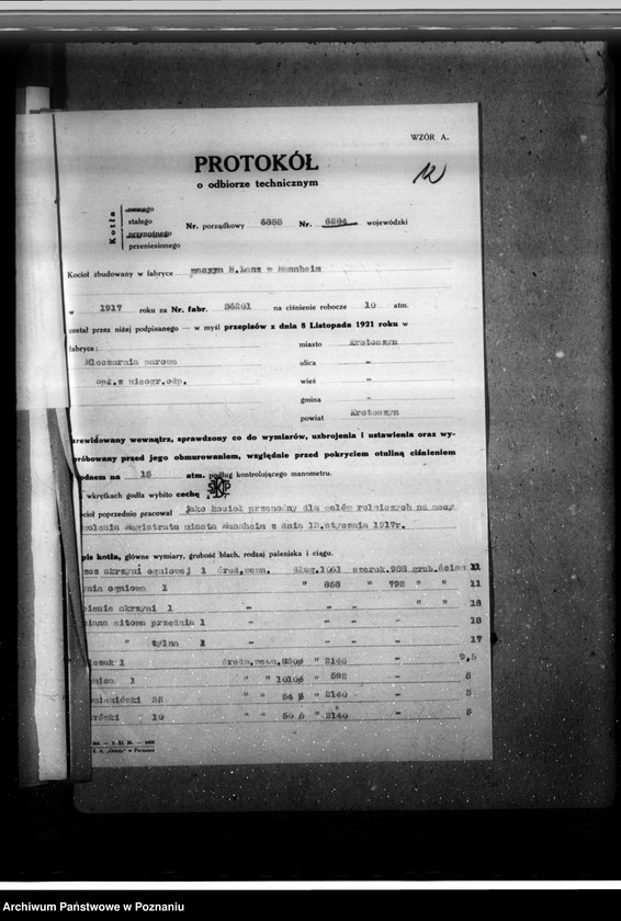 image.from.unit.number "Krotoszyńska Mleczarnia w Krotoszynie nr woj. 6284"