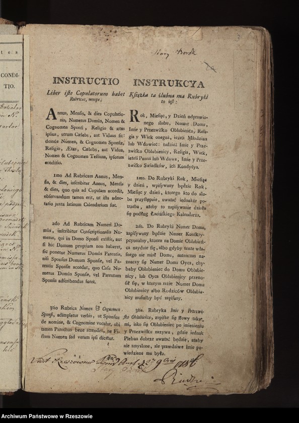 image.from.unit.number "Liber Natorum Copulatorum ac Mortuorum pro pago Veteri Borek. Tom I"