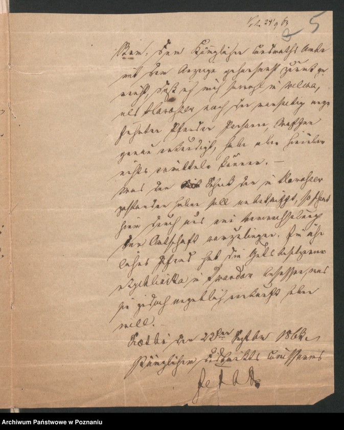 Obraz 8 z jednostki "A. betr. Josef Ildefons von Chełkowski auf Kuklinowo, Kreis Krotoschin"