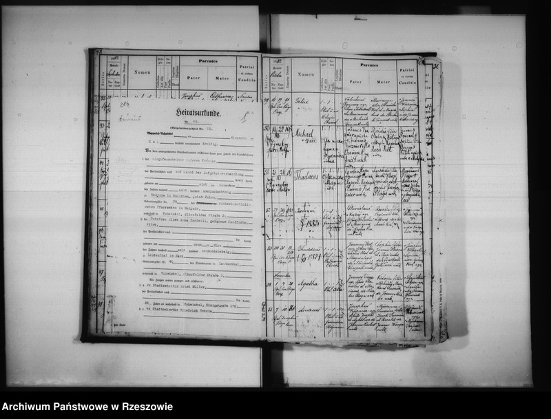 image.from.unit.number "Księga urodzeń Medynia Głogowska i Medynia Łańcucka"