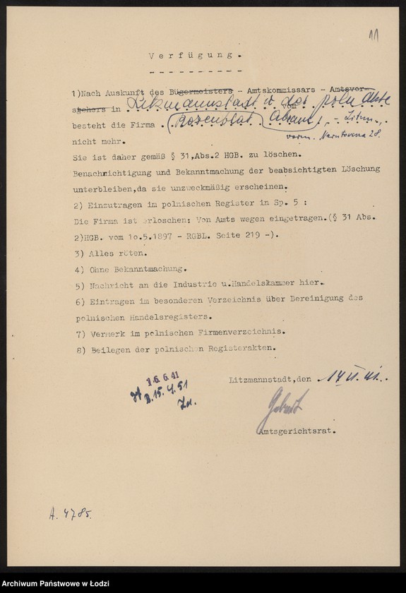 Obraz 13 z jednostki "Abram Rozenblat- sprzedaż resztek"