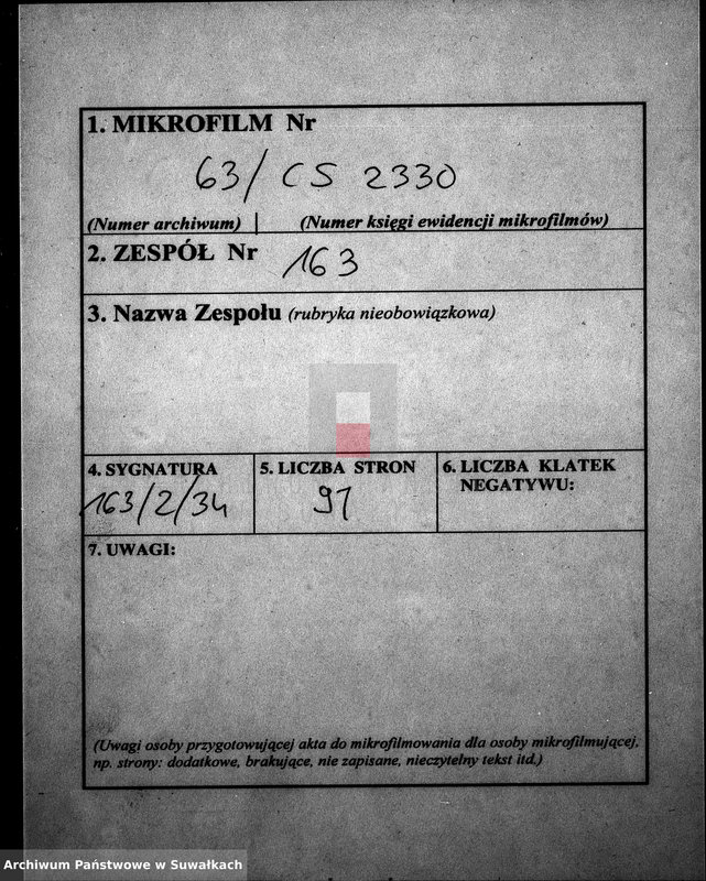 image.from.unit.number "Dokumenty k aktam brakosočetavšichsja Sejnskago Rimsko-Katoličeskago Prichoda za 1897 g."