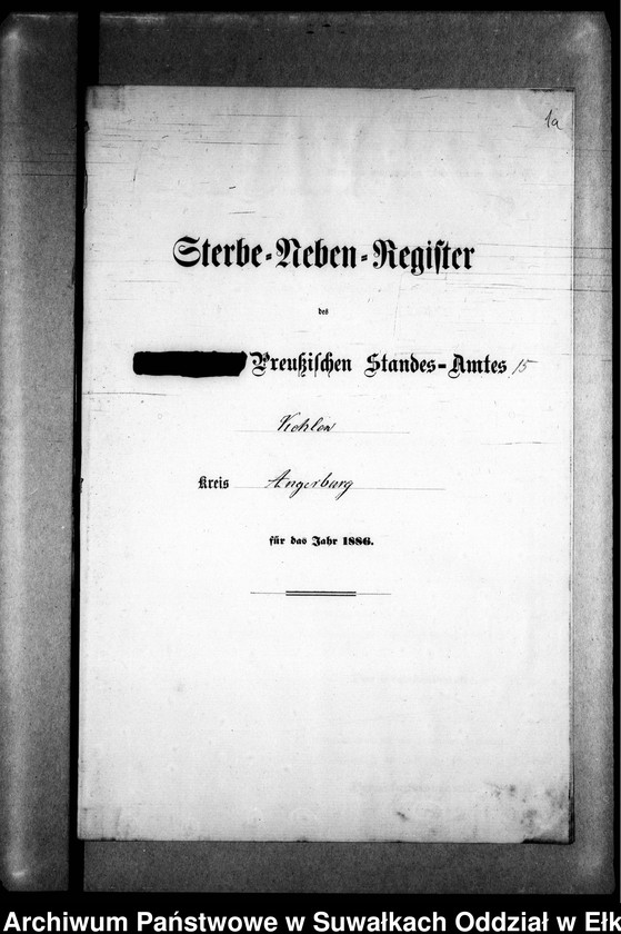 image.from.unit.number "Sterbe-Neben-Register des Preussischen Standes-Amtes Kehlen Kreis Angerburg"