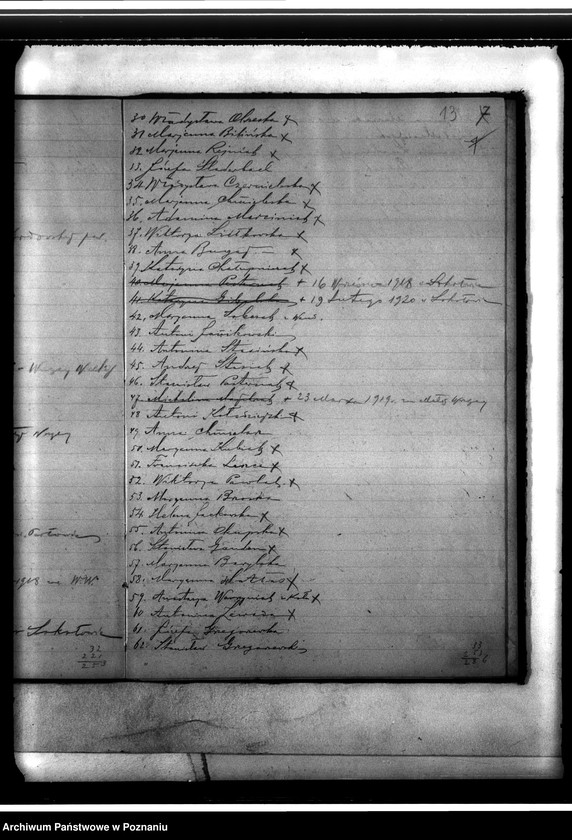 Obraz 17 z jednostki "Protokoły zebrań i listy członków"