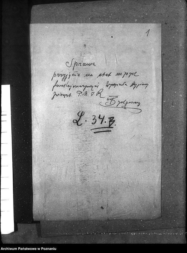 image.from.unit.number "Sprawy osobowe Państw. Inst. Nauk. Rolniczy w Bydgoszczy etatyzowanie funkcjonariuszy niższych"