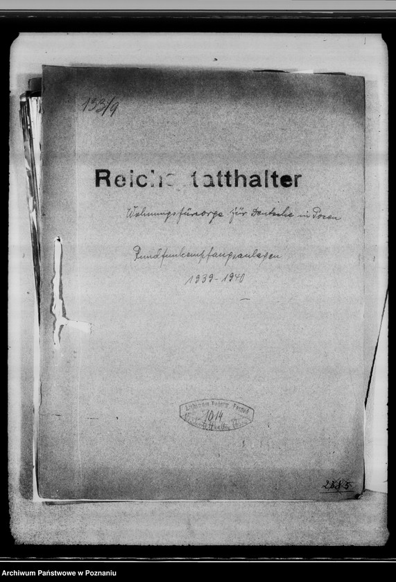 Obraz 4 z jednostki "Wohnungsfürsorge für Deutsche in Posen. Rundfunksempfanganlagen"