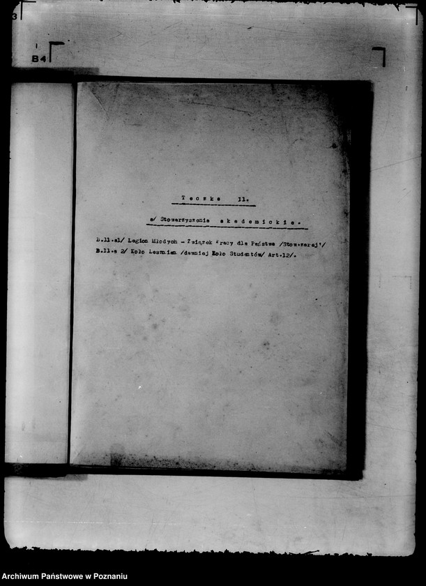 Obraz 5 z jednostki "/Spisy spraw Wydziału Społeczno-Politycznego/"