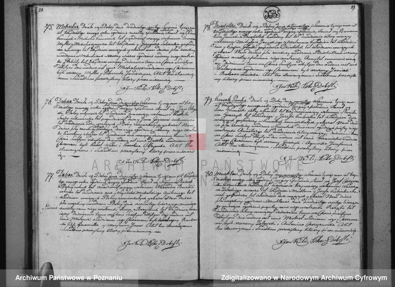 Obraz 16 z jednostki "Księga urodzeń, małżeństw i zgonów"