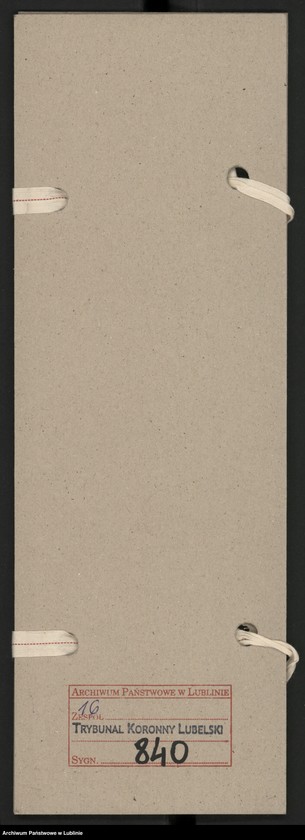 Obraz 2 z jednostki "Regestrum Simplicium Causarum Conseruatarum & Recentium Criminum Anni Dni 1644"