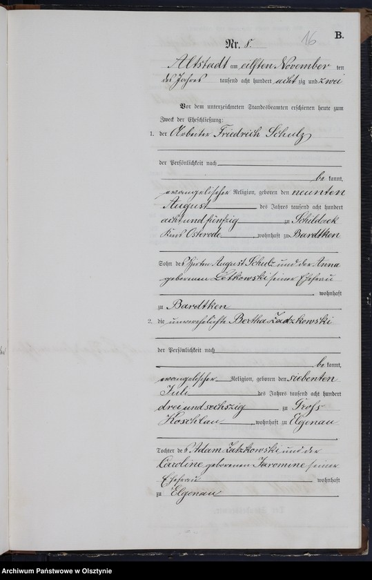 image.from.unit.number "Heiraths-Neben-Register Nr 1 - 14"