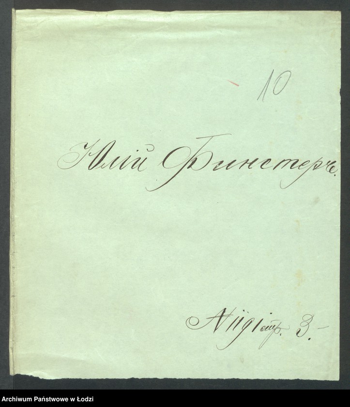 Obraz 12 z jednostki "Dowody metrykalne stałych mieszkańców m. Łodzi nr domu 1191-1192"