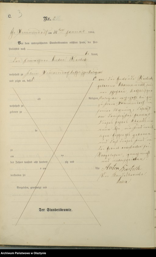 image.from.unit.number "Sterbe-Haupt-Register Nr 1 - 78"