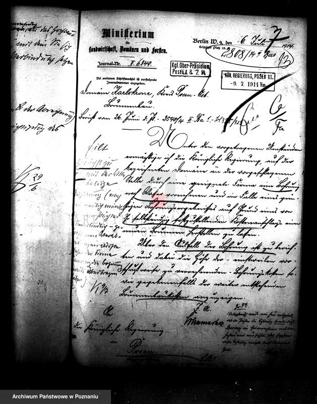 Obraz 17 z jednostki "Sprawy budowlane domeny Puszczykowo-Zaborze w powiecie poznańskim"