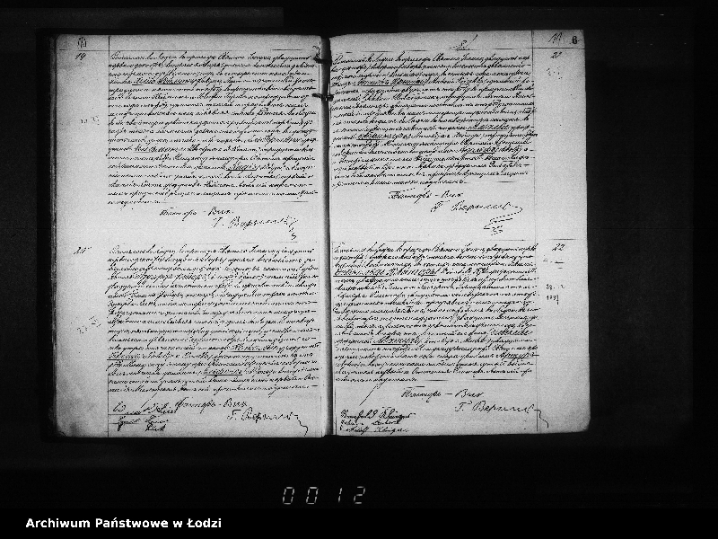 Obraz 10 z jednostki "Akta urodzeń, małżeństw i zgonów"