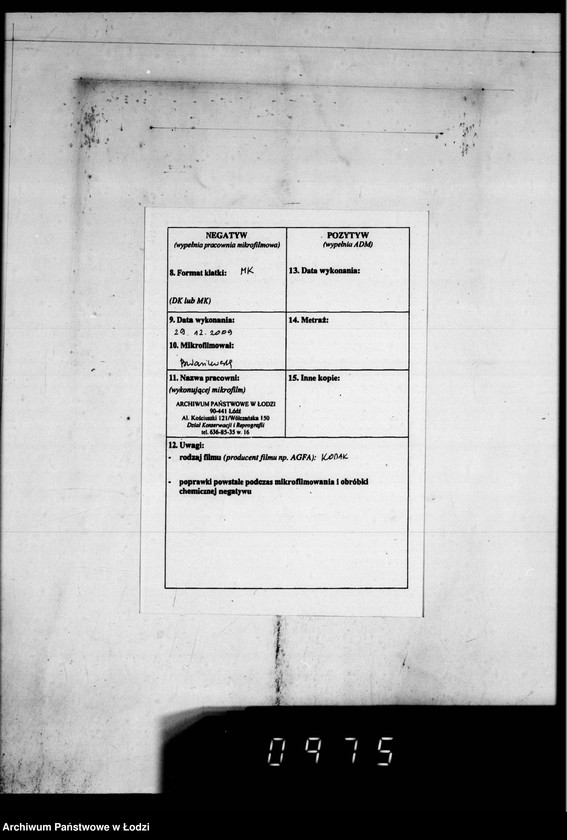 Obraz 3 z jednostki "Post an den Ältesten der Juden D.W.H.[Korespondencja dotycząca różnych prac w Getcie]"