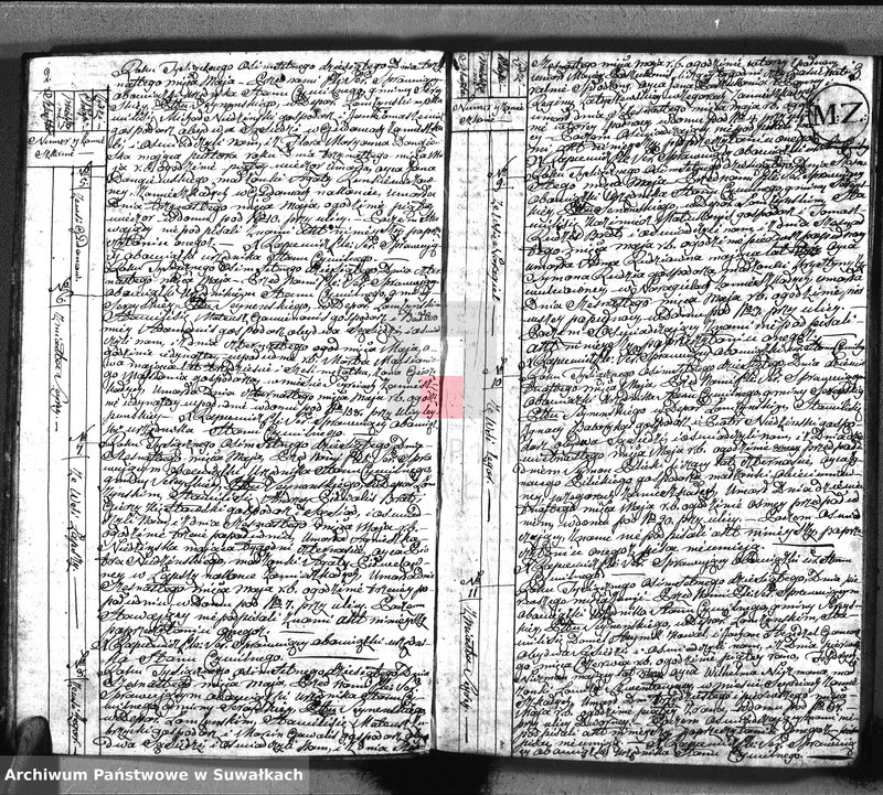 image.from.unit.number "Akta umarłych gminy sereyskiey od 1-go maja 1810 ru"