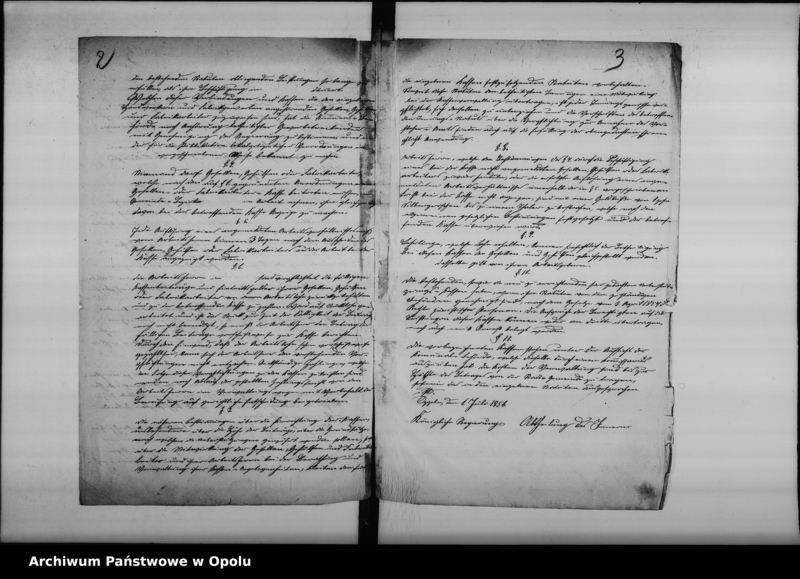 Obraz 6 z jednostki "Acta des Magistrats zu Oppeln betreffend die Hierorts vorhandenen gewerblichen Unterstützungs Kassen Vol. I"