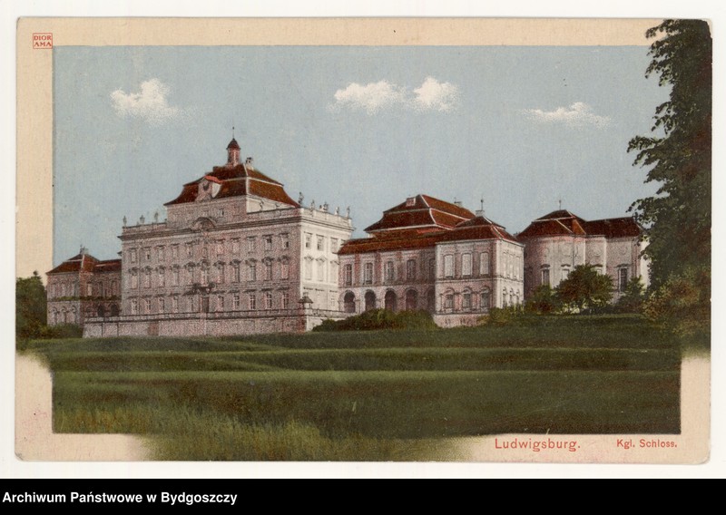 Obraz 1 z jednostki "Ludwigsburg. Kgl[Königliche] Schloss"