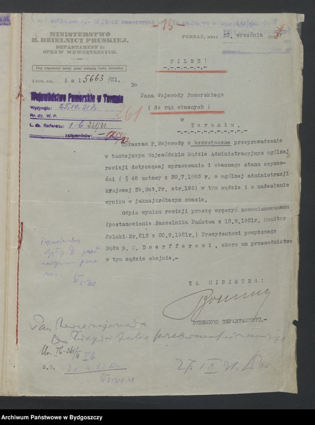 image.from.unit.number "Sprawy innych wydziałów załatwione w Wydziale Prezydialnym. T. II"