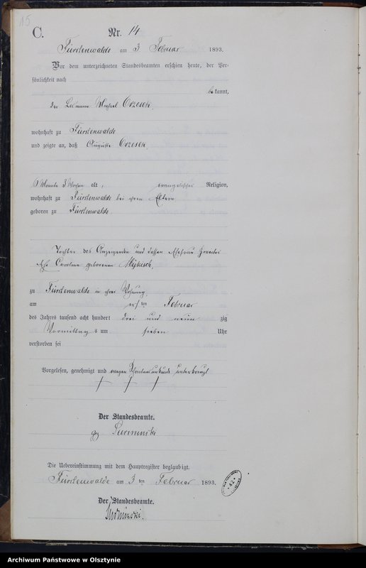 image.from.unit.number "Sterbe-Neben-Register Nr 1 - 114"