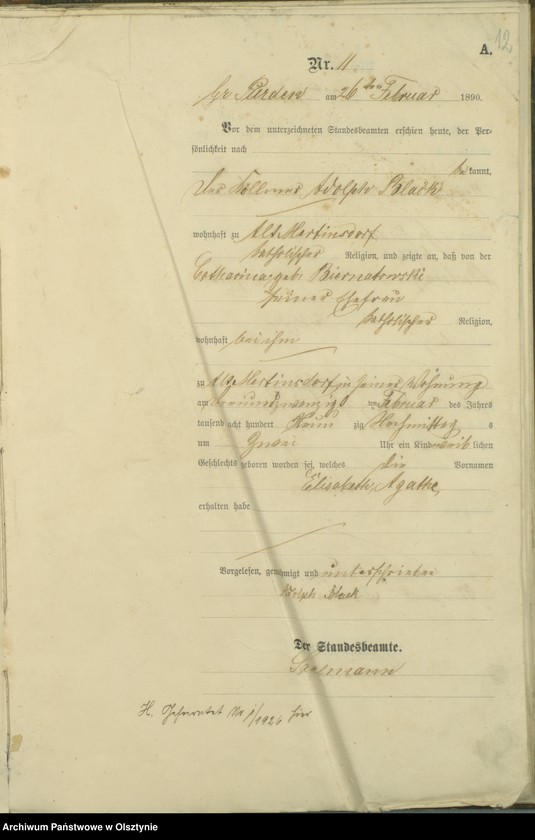 image.from.unit.number "Geburts-Haupt-Register Nr 1 - 60"